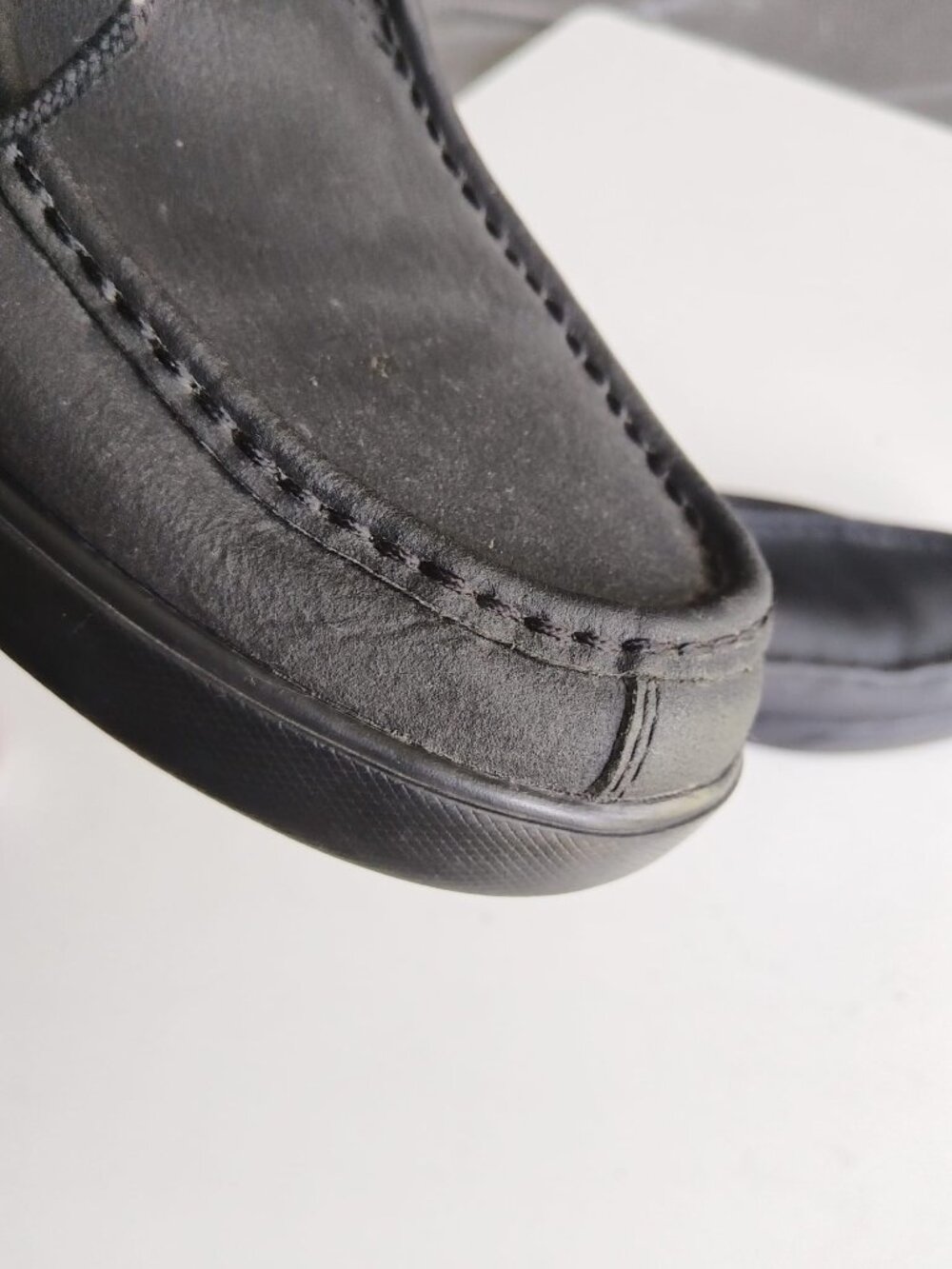 Timberland Men's A19T2 Black Leather Chugga Boots Size 10 OrthoLite Gripstick - Picture 7 of 9